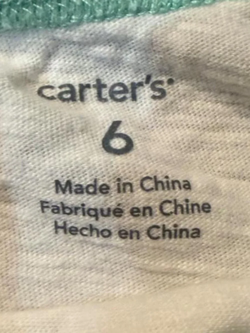 Carter's long sleeve shirt, Size 6 years #kids #kidwear
